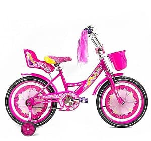 Bicicleta copii Crosser GIRL-S 16 Pink