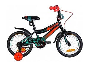 Велосипед детский Formula Race 14 Black/Orange/Turquoise