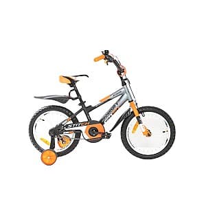 Bicicleta copii Azimut STITCH 16 Orange/White/Black 009