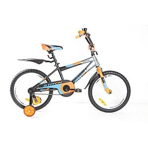 Bicicleta copii Azimut STITCH 18 Orange/Blue 009