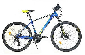 Горный велосипед Crosser MT-036 29/17 21S Shimano+Logan Hidraulic BLUE/GREEN