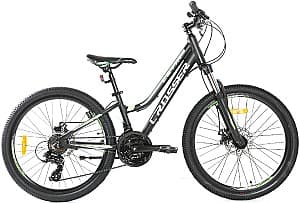 Горный велосипед Crosser LEVIN 24*12 Black/Green