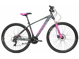 Bicicleta de munte Crosser 075 29/19 21S Shimano+Logan Hidraulic Gray/Pink
