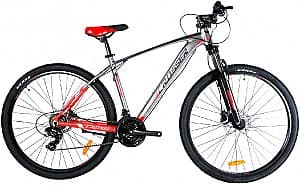 Горный велосипед Crosser QUICK 29/17.5  21S Shimano+Logan Hidraulic Gray/Red