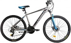 Горный велосипед Crosser SOLO 27.5/21 21S Shimano+Logan Hidraulic Black/Blue