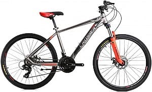 Bicicleta de munte Crosser SOLO 29/19 21S Shimano+Logan Hidraulic Gray/Red