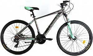 Горный велосипед Crosser SOLO 29/21 21S Shimano+Logan Hidraulic Gray/Green