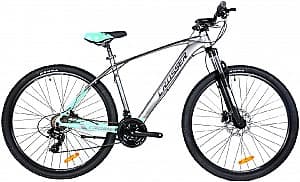 Bicicleta de munte Crosser X880 29/17 21S Shimano+Logan Hidraulic Gray/Green