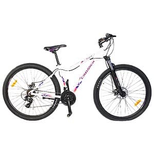 Bicicleta de munte Crosser ANGEL 24*13 White/Pink 24-3046-21-13 (Nr63)