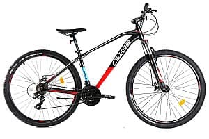 Горный велосипед Crosser JAZZZ 29/17 (Hidr+LTWOO 24s)  Black/Red