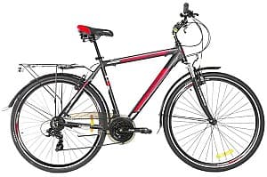 Bicicleta de oras Crosser GAMMA 700C 28 BLACK/RED