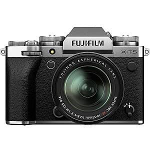 Aparat foto Fujifilm X-T5 XF18-55mm F2.8-4 R LM OIS silver Kit
