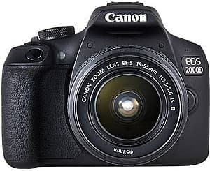 Фотоаппарат Canon EOS 2000D 18-55 DC III Black (2728C007)