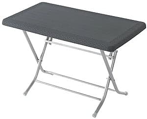 Стол для пикника Heniver Rattan (металлические ножки) Серый