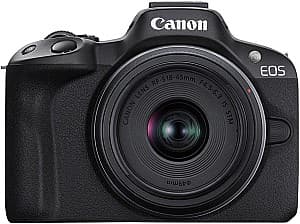 Aparat foto Canon EOS R50 + RF-S 18-45 f/4.5-6.3 IS STM Content Creator Kit Black (5811C036)