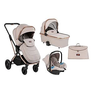 Carucior 3 in 1 Kikka Boo Angele Beige