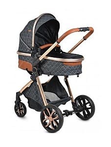 Carucior 3 in 1 Moni Alma Black+Car Seat