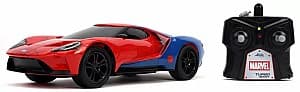 Игрушка с дистанционным управлением Jada Toys Marvel RC Spider-Man 2017 Ford GT 1:16 Red/Blue