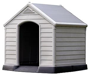 Cusca pentru caini Curver Dog House Grey