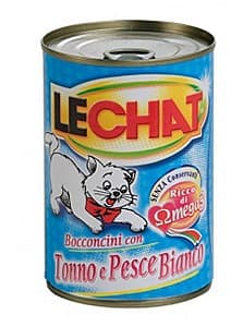Влажный корм для кошек Monge LECHAT CLASSICO Tuna and ocean fish 400gr.