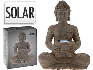 Decor pentru gradina ProGarden felinar pe baterie solara "Buddha"