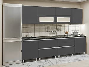 Кухонный гарнитур PS Гола-5 (Trendy Panel) 2.8 м Storm Grey(Серый)