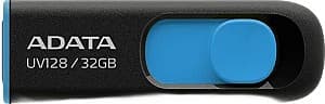 Накопитель USB ADATA 32GB UV128 Black/Blue