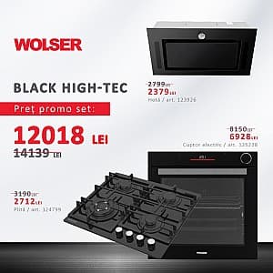 Комплект Wolser WL BLACK HIGH-TECH WL-BRD 6401+WL-TR 08 RB DB IX+ WL-60 BL INC 750
