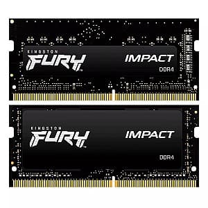 Оперативная память Kingston Fury Impact 64GB DDR4-3200MHz (KF432S20IBK2/64)