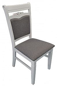 Деревянный стул Evelin HV 3167 White (NV-10 WP Grey)