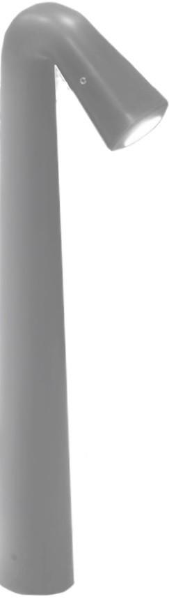 Фасадный светильник Fumagalli Steven Grey Opal