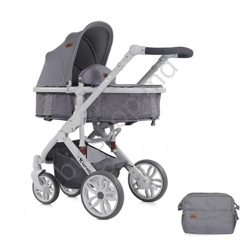 Carucior 2 in 1 Lorelli Luna Grey