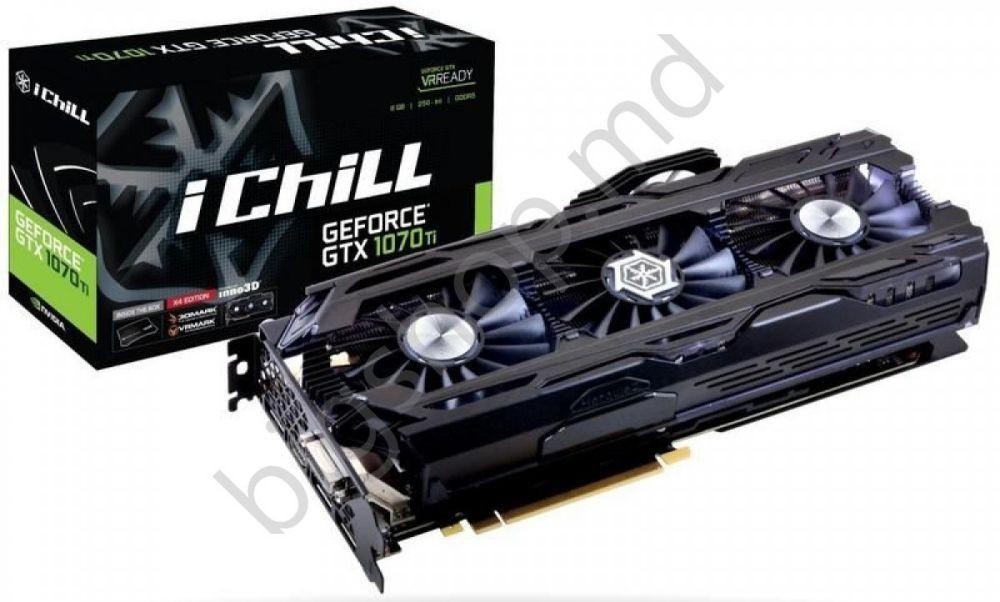 Placa video INNO3D GeForce GTX 1070 Ti X4 / 8GB DDR5 (C107T4-1SDN-P5DN)