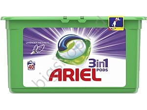 Средство для стирки Ariel  3 in 1 Pods Lavender Freshness 40 capsule