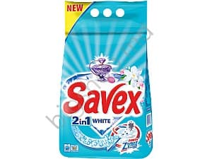 Detergent Savex Powerzyme 2 in 1 White 6 kg