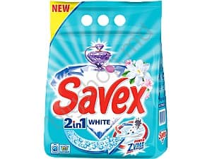Средство для стирки Savex Powerzyme 2 in 1 White 4 kg