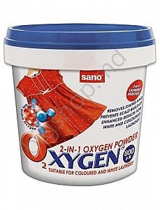 Пятновыводитель Sano  Oxygen 2 в 1, 800 гр