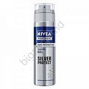 Средство для бритья Nivea GEL RAS 200ml SILVER PROTECT