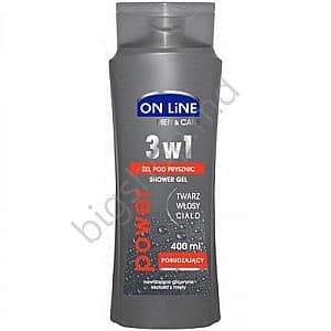 Гели для душа ON LINE top 400ml GEL DUS BARBATI POWER