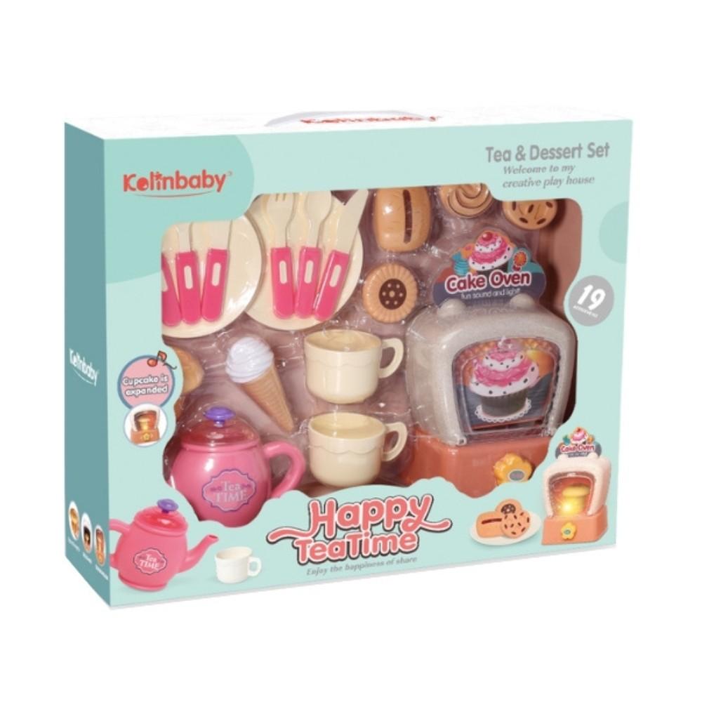 Set de bucatarie pentru papusi VLM Set de ceai