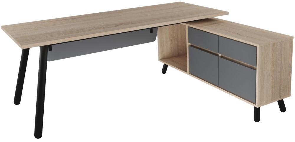 Письменный стол DP Fusion+Встроенный справый ящик