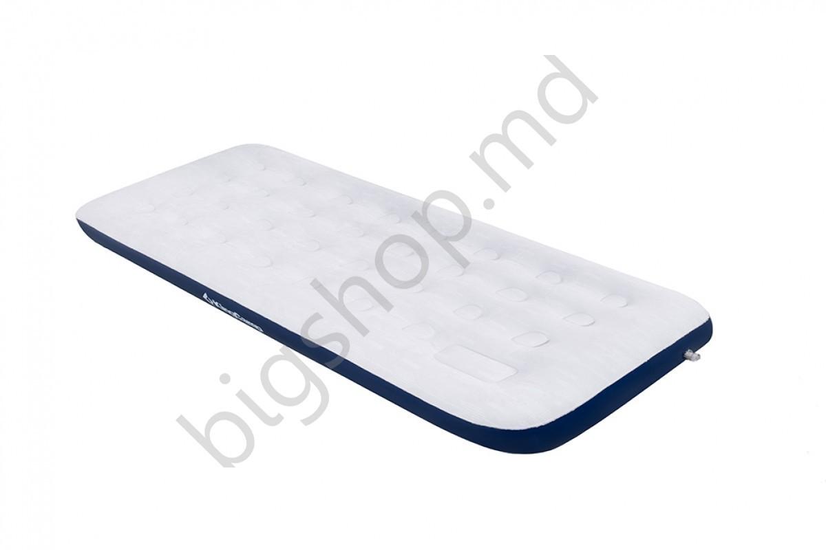 Saltea gonflabila KingCamp Twin Pumpair KM3606 Blue/Beige