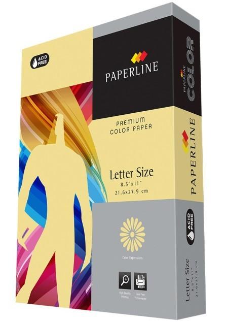 Цветная бумага для принтера Paperline CANARY 115