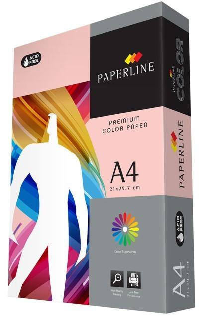 Цветная бумага для принтера Paperline PINK 170_160gr
