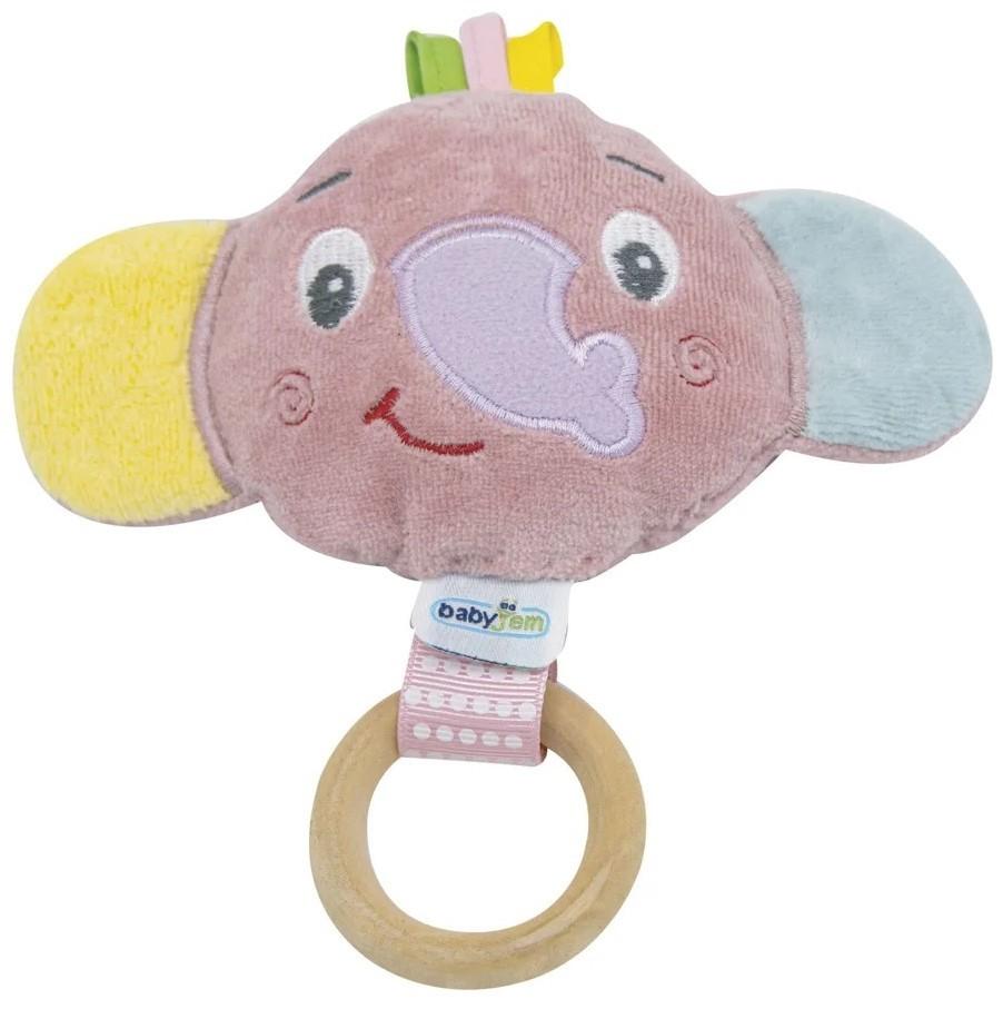 Jucarie bebelus BABYJEM Elephant Toy Roz