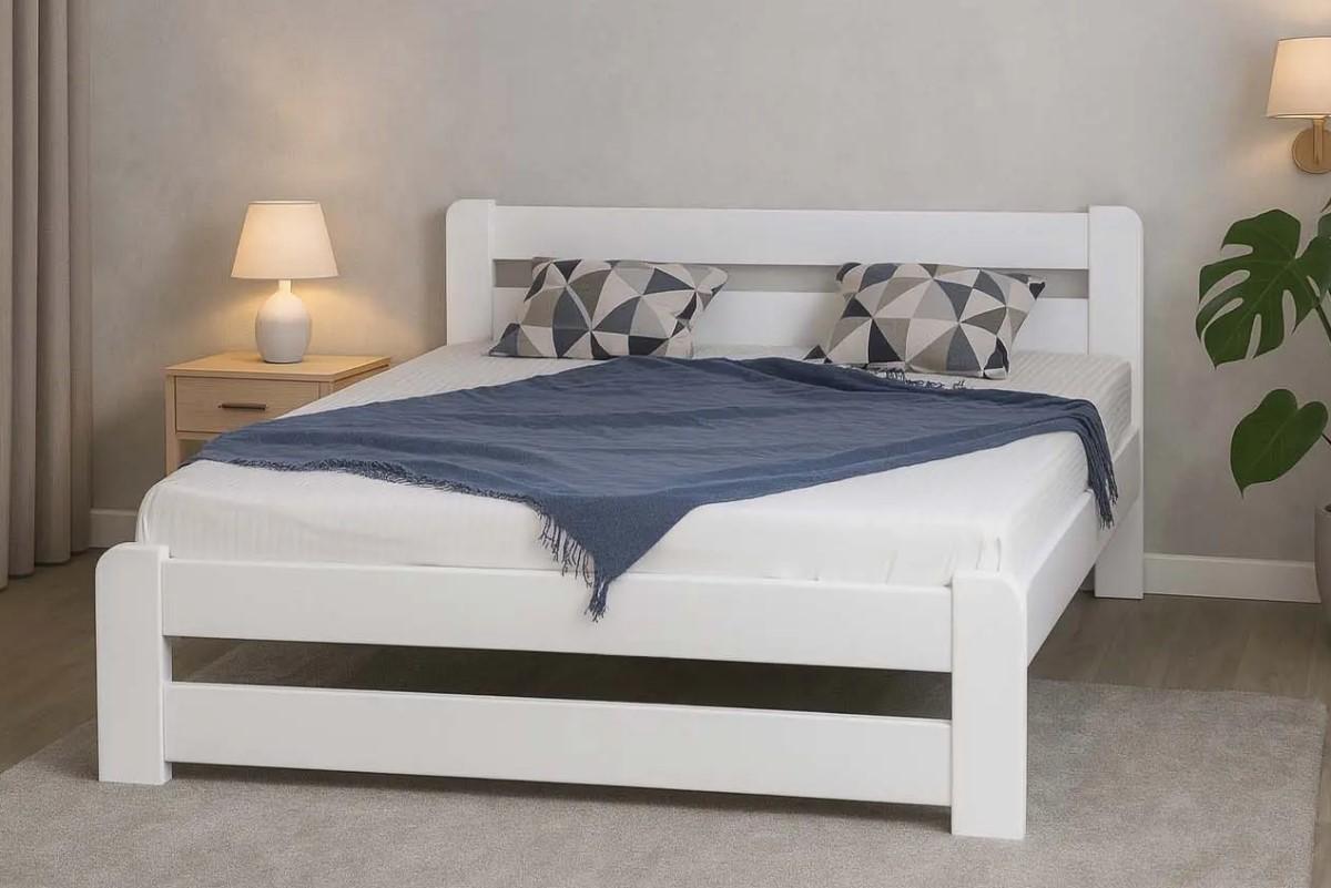 Кровать Mebil Lev Lira 180x200 Белый, двуспальная