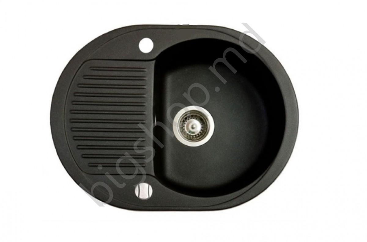 Кухонная мойка Vigro VG007 Anthracite