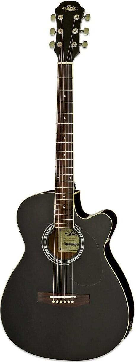 Chitara electro-acustica Aria AFN-15CE BK