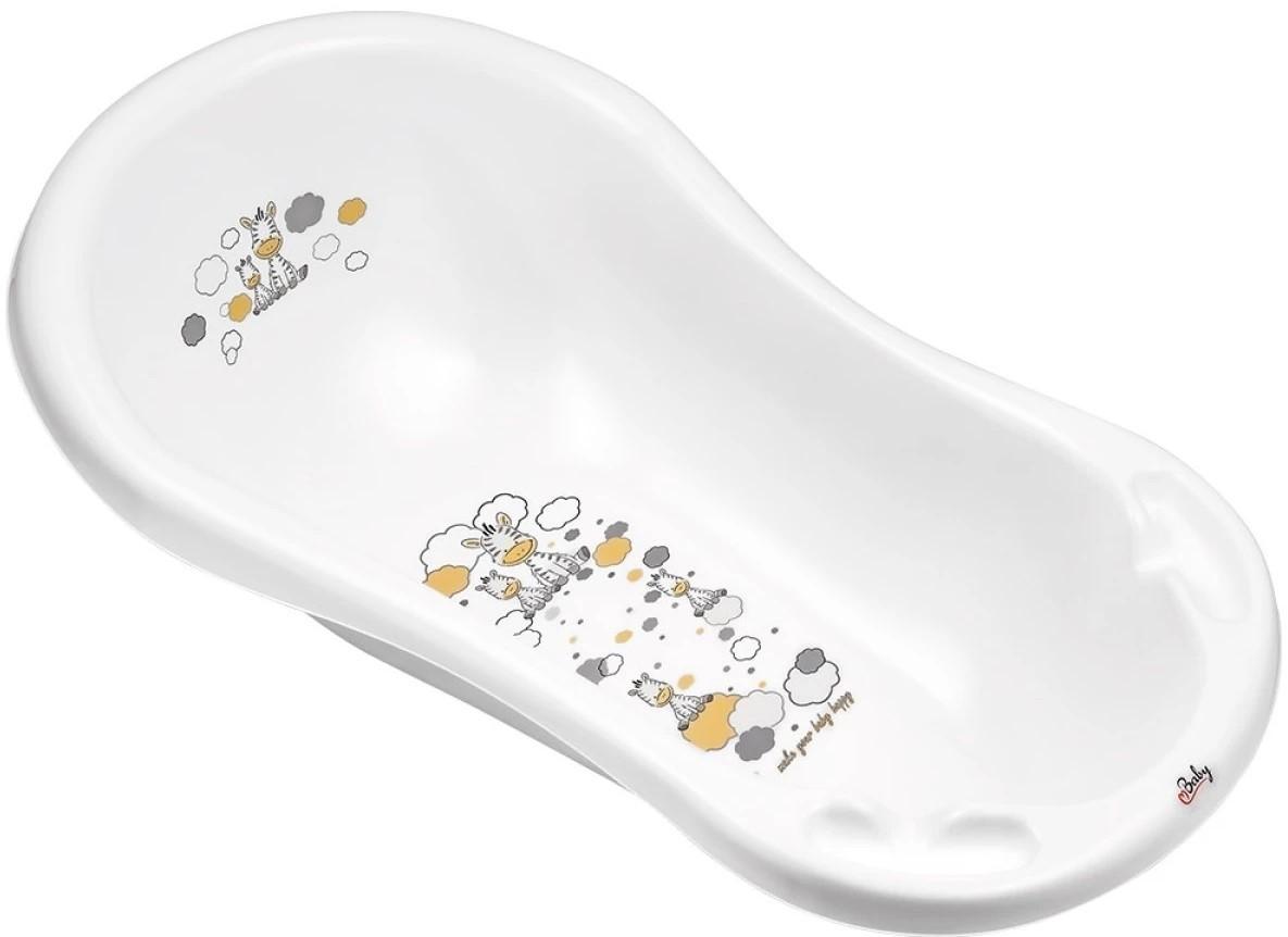 Cada pentru bebelusi Maltex Zebra White, 84 cm