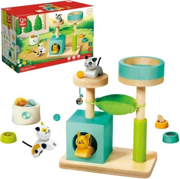 Набор игрушек Hape Кошачий рай (E3476)